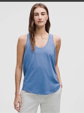 lululemon athletica Blue Racerback love tank